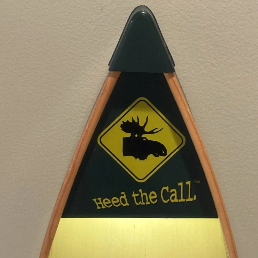 Moose Head Promotional‎ Beer Canoe Lighted Display Shelf